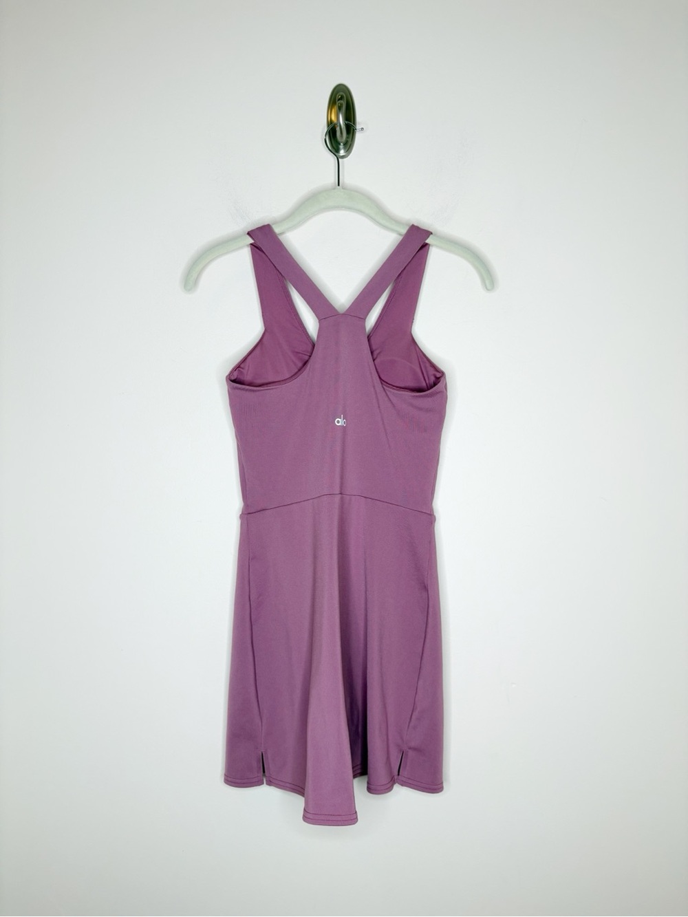 Alo Yoga Airbrush Real Tennis Dress Soft Mulberry Size XS - Picture 5 of 7